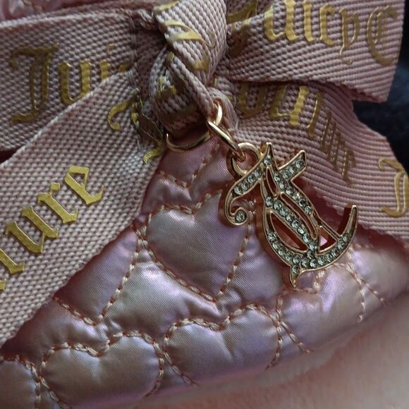 NWT Juicy Couture Platform Slippers Pink size L 8/9 - Picture 4 of 6